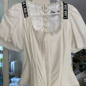 I.AM.GIA corset top